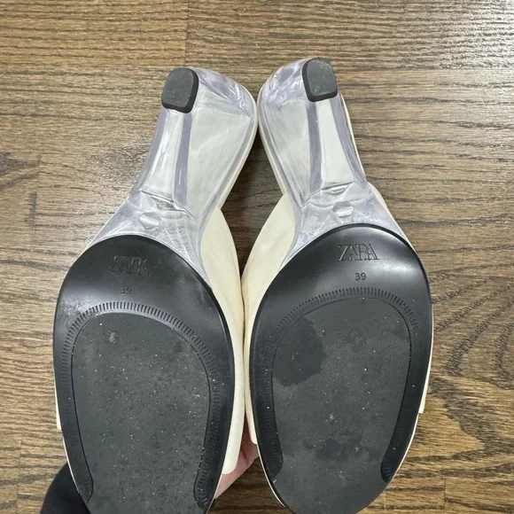 Zara Cream Heels - Picture 3 of 4